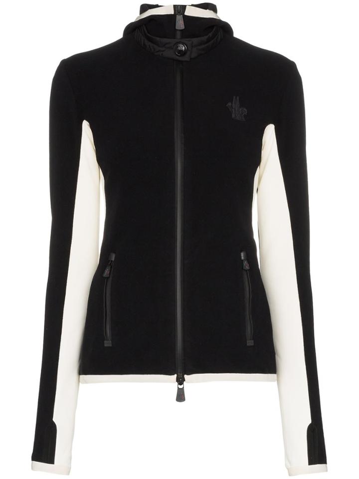 Moncler Grenoble Slim Fit Hooded Jacket - Black
