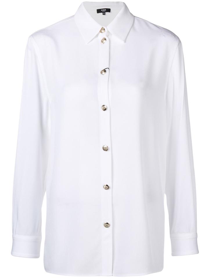 Versus Long-sleeve Fitted Shirt - White