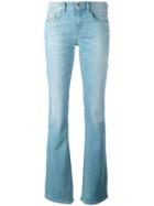 Diesel - Flared Jeans - Women - Cotton/polyester/spandex/elastane - 32, Blue, Cotton/polyester/spandex/elastane