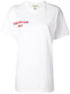 Semicouture 'roberta' T-shirt - White