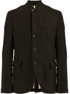 Masnada Classic Fitted Blazer - Black