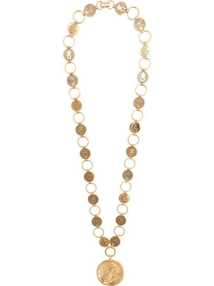Chloé Emoji Necklace - Metallic