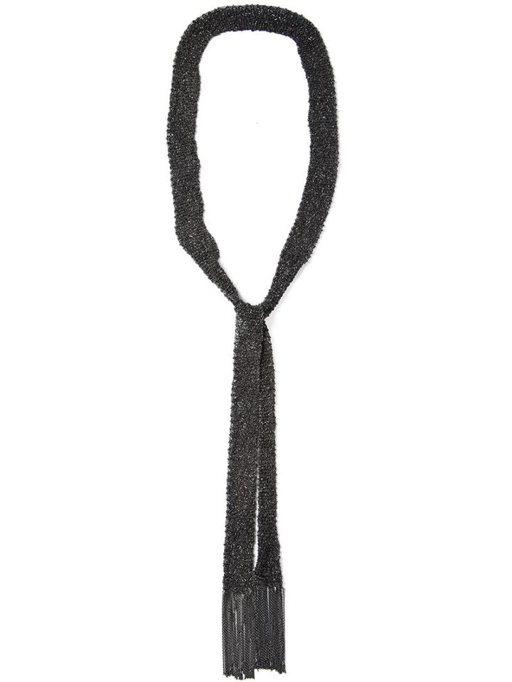 Christian Koban 'woven' Necklace, Women's, Black