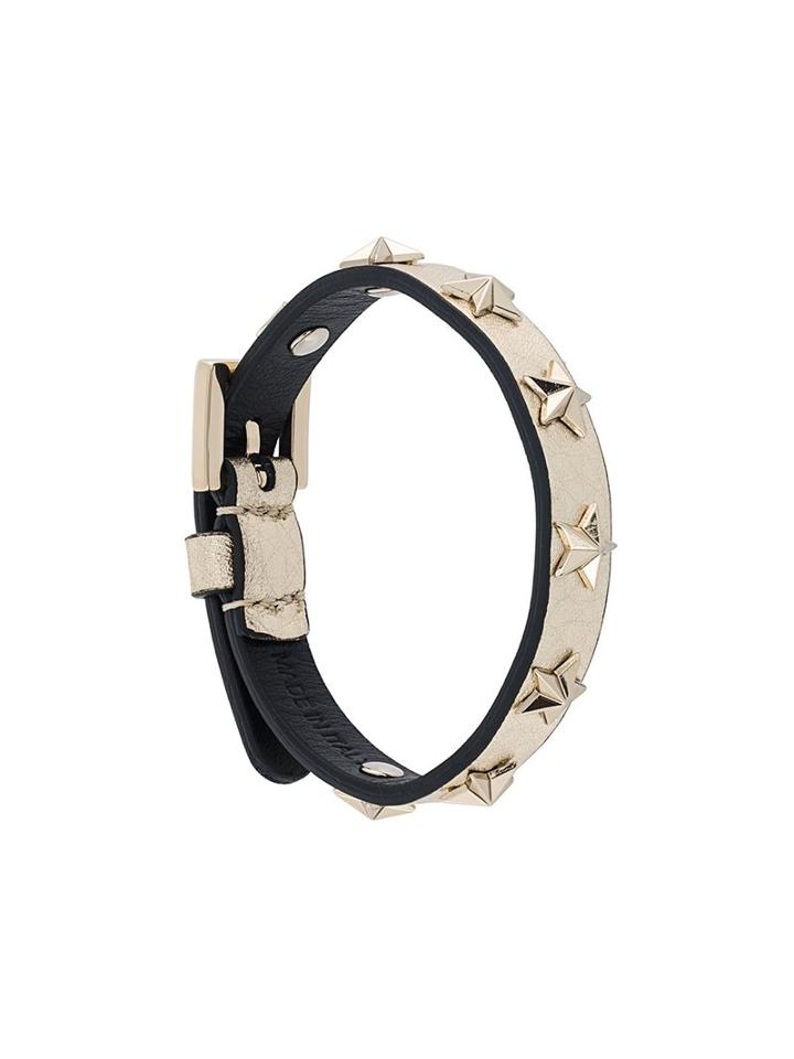 Red Valentino Star Stud Bracelet, Women's, Metallic