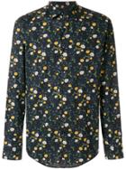 Tiger Of Sweden Floral Farrell Shirt - Blue