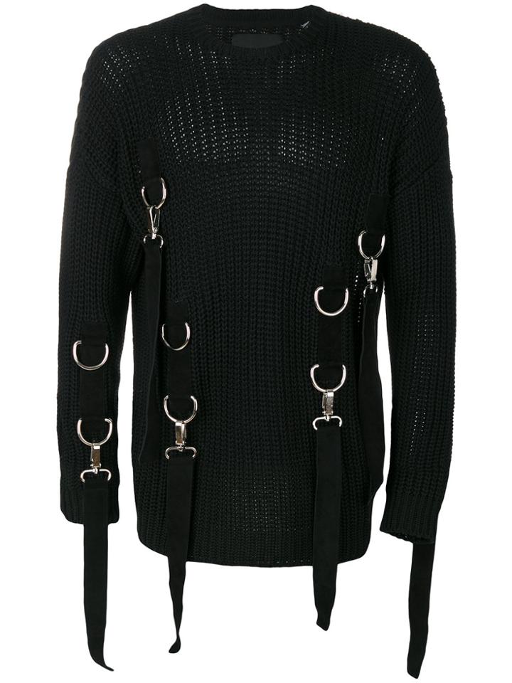 Blood Brother Farthing Knit Pullover - Black