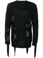 Blood Brother Farthing Knit Pullover - Black