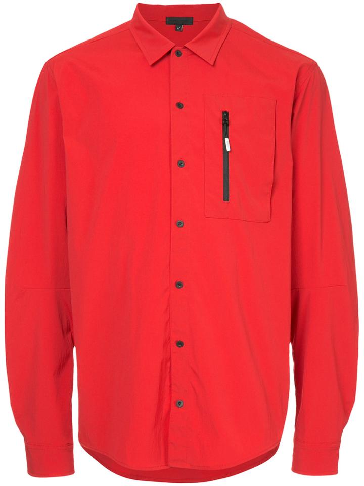 99% Is Buttoned Up Shirt - Red