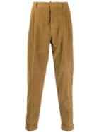 Dsquared2 Corduroy Tapered Trousers - Brown
