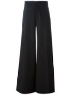 Maison Margiela Wide Leg Trousers, Men's, Size: 46, Black, Cotton/wool