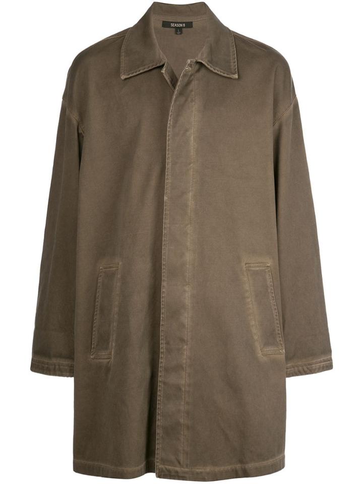Yeezy Oversized Coat - Brown