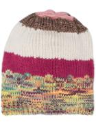 Missoni Knitted Beanie Hat - Pink