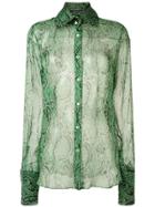 Dolce & Gabbana Vintage Paisley Print Shirt - Green