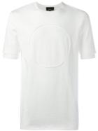 3.1 Phillip Lim Circle T-shirt, Men's, Size: Medium, White, Cotton