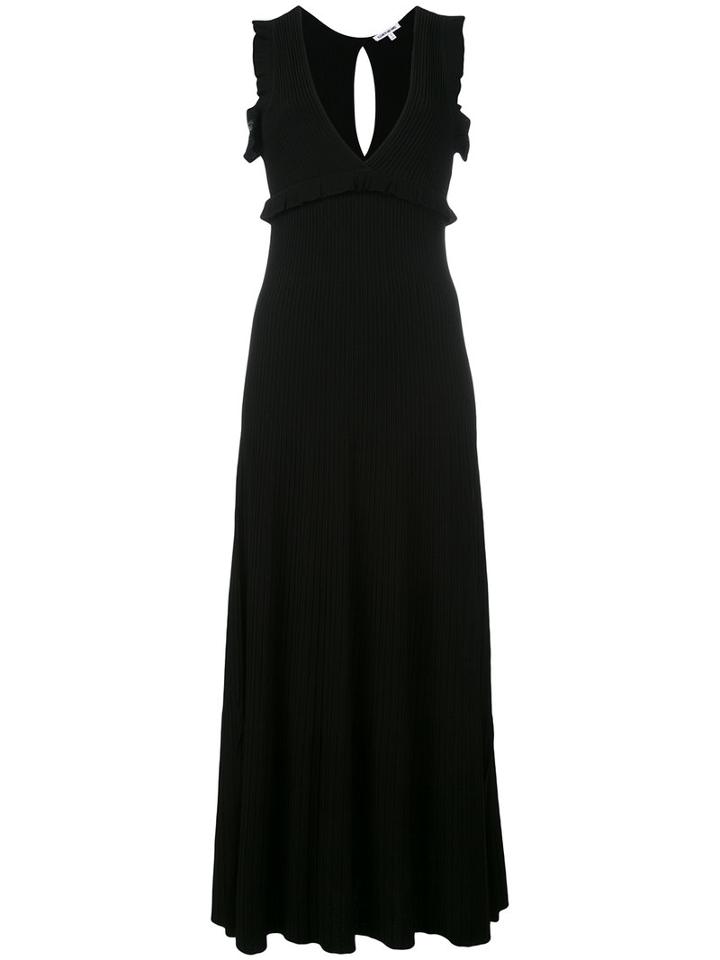 Elizabeth And James - Knit Maxi Dress - Women - Nylon/spandex/elastane/viscose - S, Black, Nylon/spandex/elastane/viscose