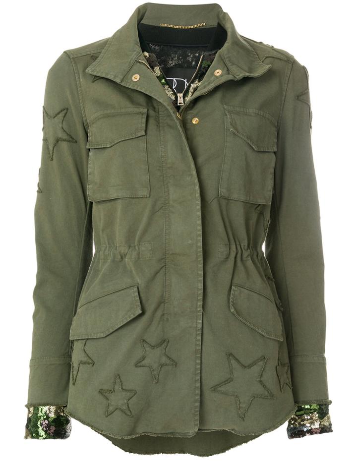 Bazar Deluxe Stretch Cargo Jacket - Green