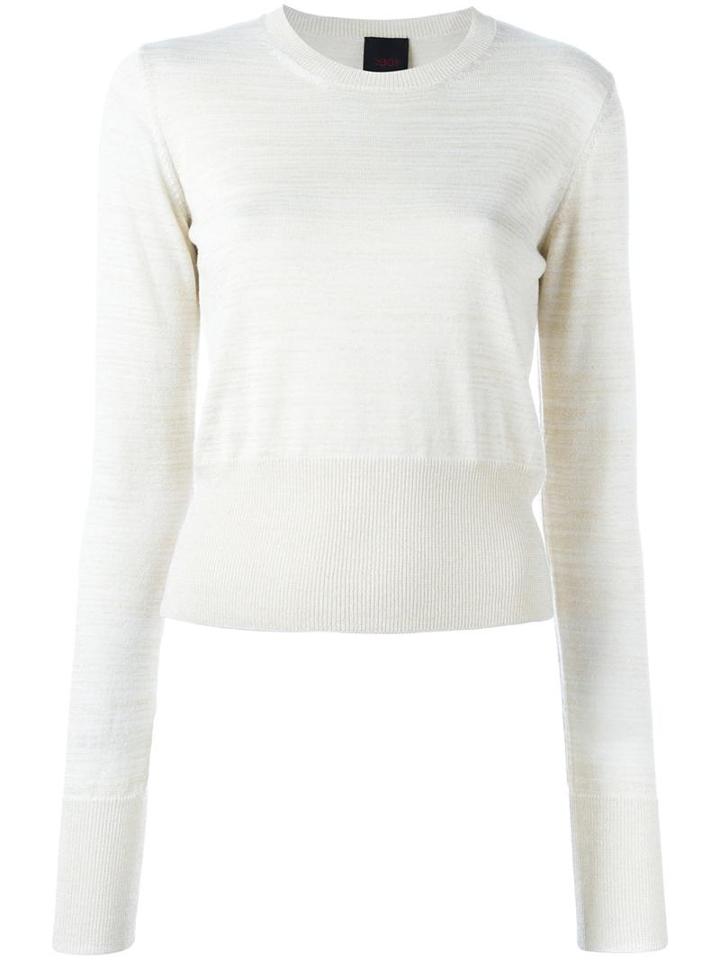 Eggs Fine Knit Jumper, Women's, Size: 42, Nude/neutrals, Virgin Wool/viscose/spandex/elastane
