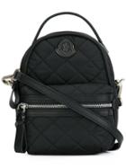 Moncler 'georgine' Crossbody Bag, Women's, Black, Nylon/leather