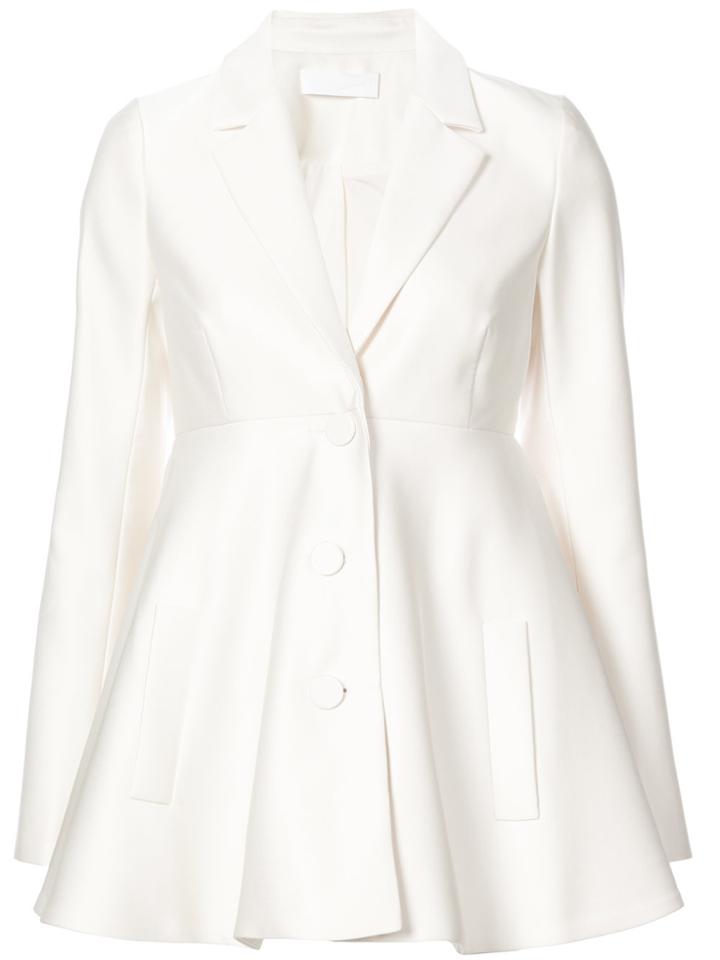 Co Flared Blazer - White