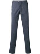 Pt01 Slim-fit Tailored Trousers - Blue