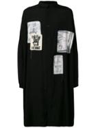 Yohji Yamamoto Patchwork Shirt - Black