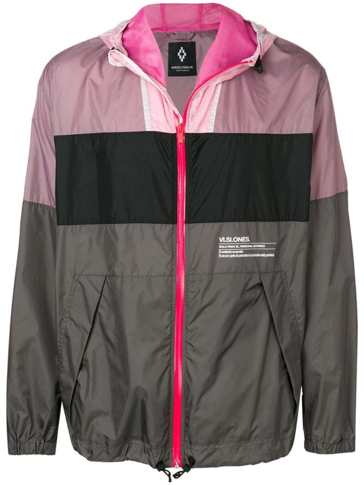 Marcelo Burlon County Of Milan Sports Jacket - Grey