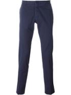 Incotex Stretch Slim-fit Trousers, Men's, Size: 52, Blue, Cotton/spandex/elastane