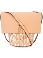 Zac Zac Posen Belay Woven Crossbody Bag - Brown