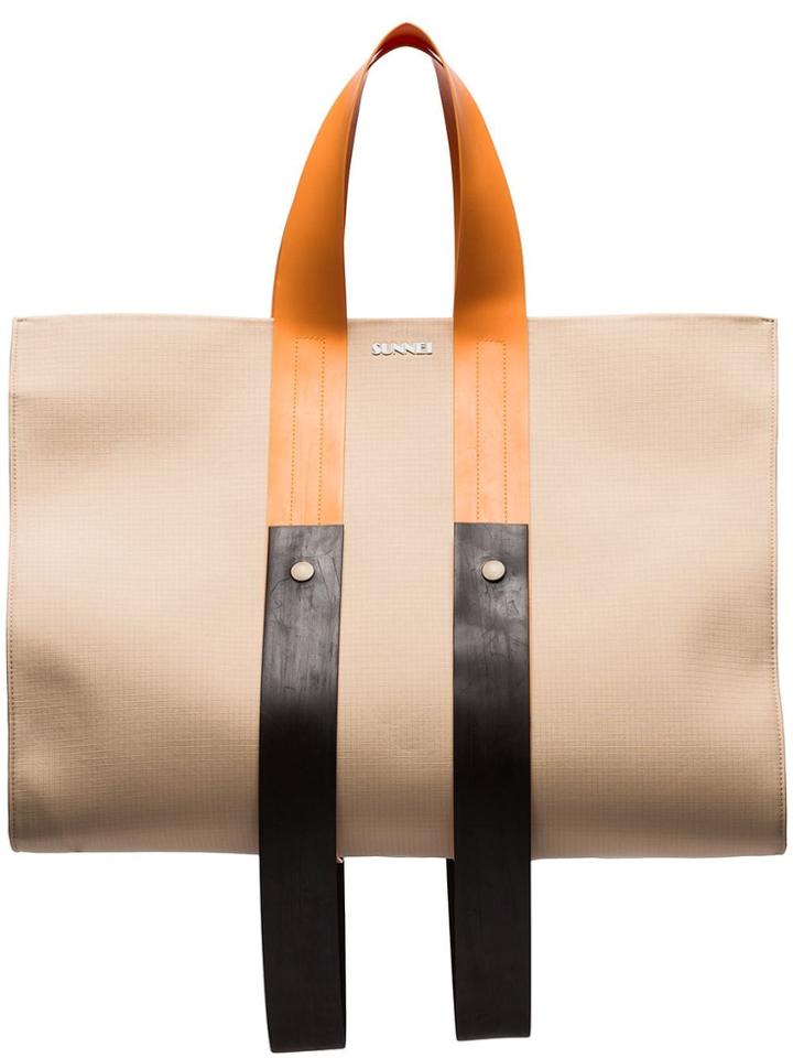 Sunnei Medusa Tote Bag - Brown