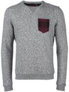 Woolrich 'wofel' Sweatshirt, Men's, Size: Small, Grey, Cotton/polyamide/wool