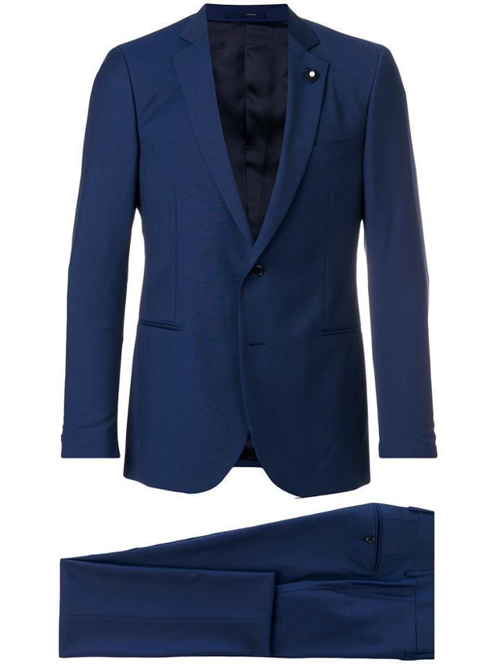 Lardini Slim-fit Two Piece Suit - Blue
