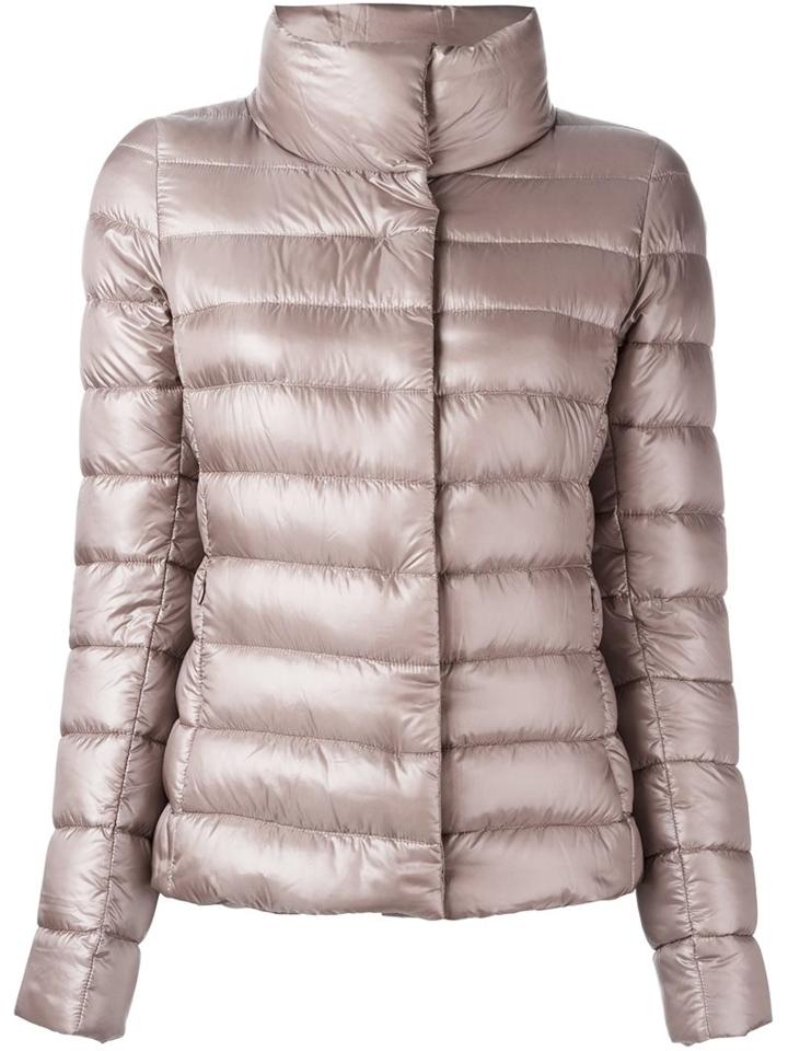 Herno Padded Jacket, Women's, Size: 40, Nude/neutrals, Polyamide/feather Down