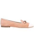 Tod's Buckled Slippers - Pink & Purple