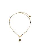 Kenzo Vintage Beaded Chain Necklace - Metallic