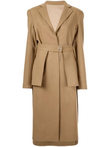 Boyarovskaya Belted Utility Coat - Brown