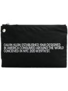Calvin Klein 205w39nyc Brand Est. Clutch - Black
