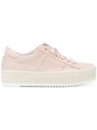 Kennel & Schmenger Embellished Sneakers - Nude & Neutrals