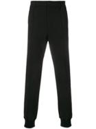 Just Cavalli Ribbed Cuff Trousers - Black