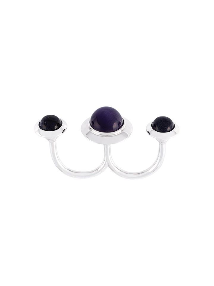 Eshvi 'astro' Double Ring