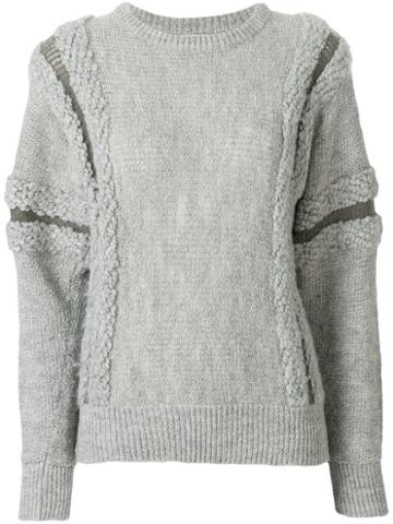 Issey Miyake Pre-owned Knit Sweater - Grey