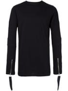 Matthew Miller 'thompson Flight' Long Sleeved T-shirt, Men's, Size: Small, Black, Cotton