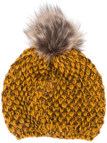 Norton Pom Pom Beanie - Yellow
