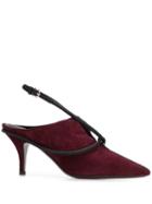 Salvatore Ferragamo Cygnus 70 Mule - Red
