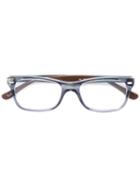 Ray-ban - Square Frame Glasses - Women - Acetate - 50, Grey, Acetate