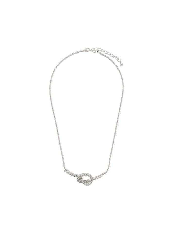 Nina Ricci Vintage Knot Necklace - Metallic