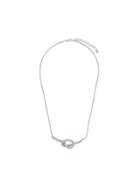 Nina Ricci Vintage Knot Necklace - Metallic