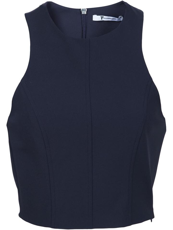 T By Alexander Wang Tech Suitting Crop Top