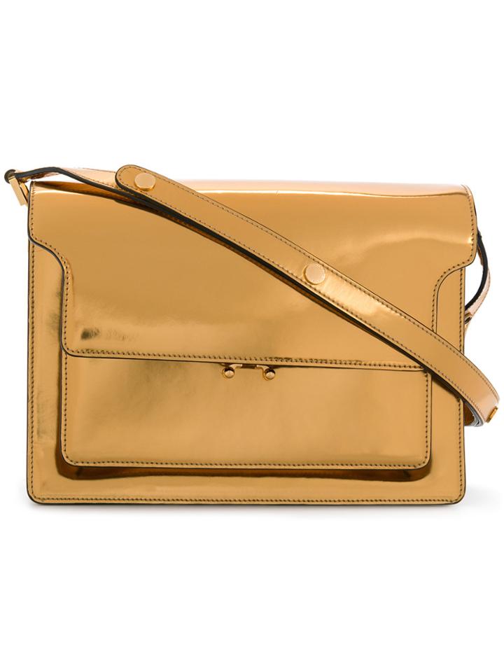 Marni Trunk Shoulder Bag - Metallic