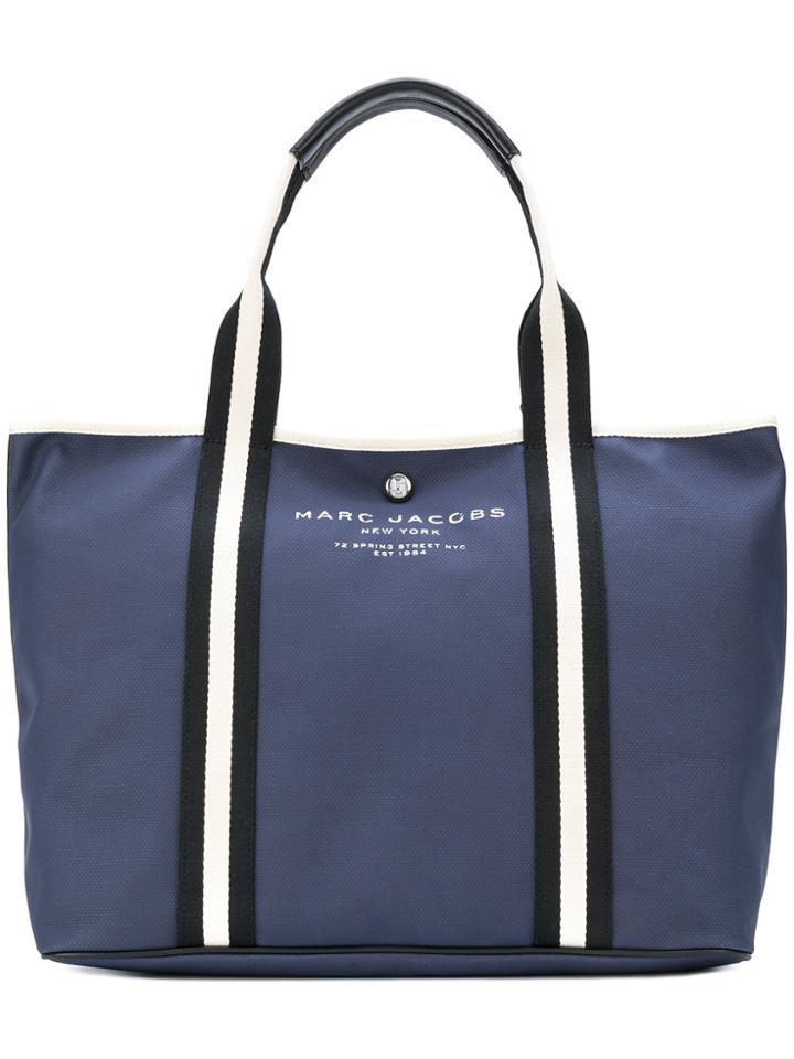 Marc Jacobs Logo Tote - Blue