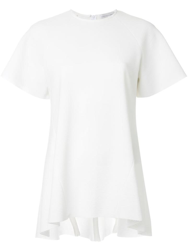 Rebecca Vallance 'breakers' Oversized T-shirt, Women's, Size: 6, White, Polyurethane